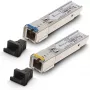 SFP WDM optický transceiver pár Extralink 1,25G 1310/1550 nm singlemode 3 km SC DOM