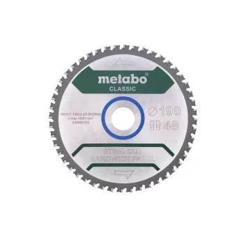 Kotúčový pílový list Metabo FZ/FA 190 x 30 mm, 48 zubov, oceľ