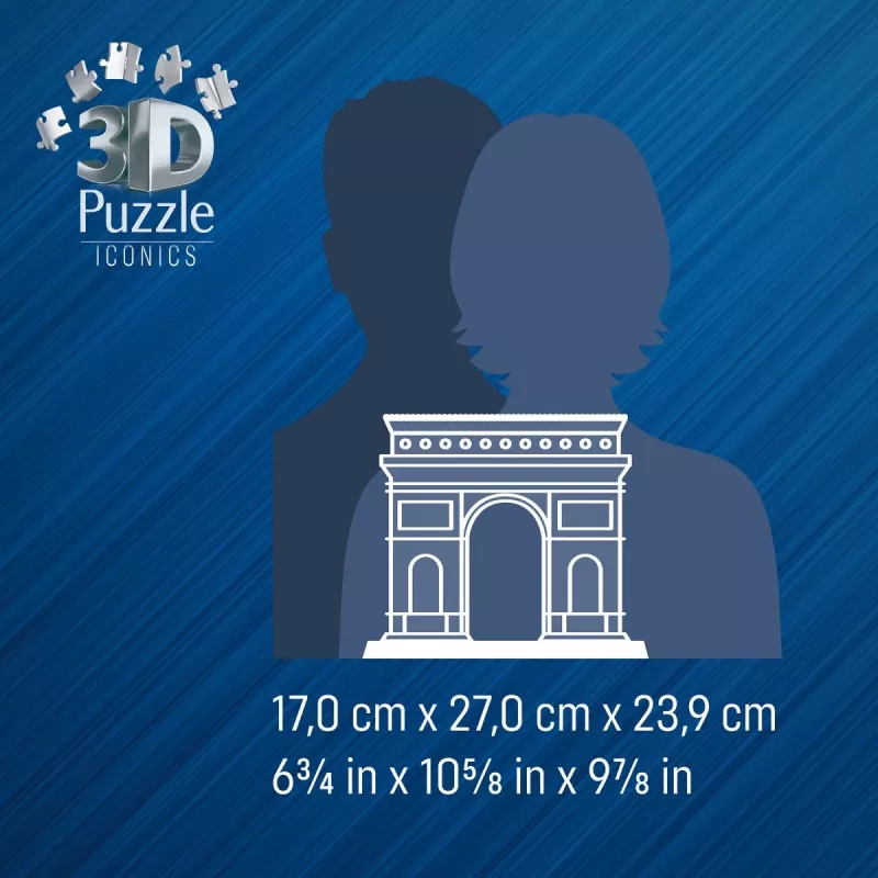 3D puzzle Ravensburger 12008029 budova 269 mm x 239 mm
