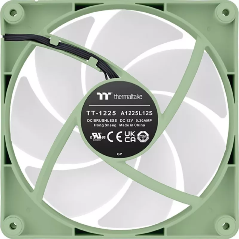 Thermaltake CT120 ARGB Sync Matcha Green 120 mm balenie 2 ks skriňový ventilátor