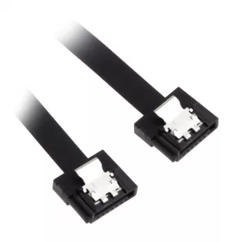 SATA kábel Akasa PROSLIM 50 cm AK-CBSA05-50BK
