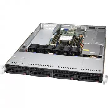 Supermicro CSE-815TQC4-R504WB3 server barebone Rack 1U čierna Intel/AMD