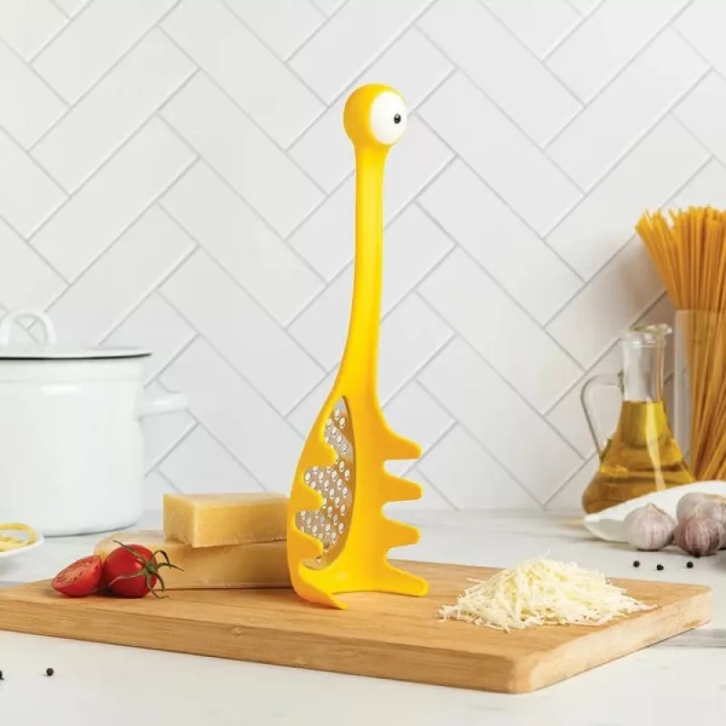 Lyžica na cestoviny Ototo Design OT015 plast nerezová oceľ žltá