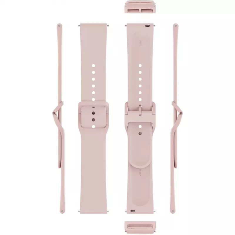 Náramok na hodinky Xiaomi BHR9469GL TPU, dĺžka 135–205 mm, Candy Pink