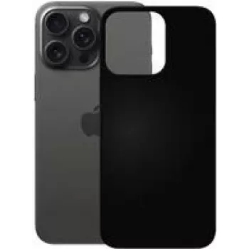 PEDEA soft TPU puzdro pre iPhone 15 Pro, čierne (50160977)