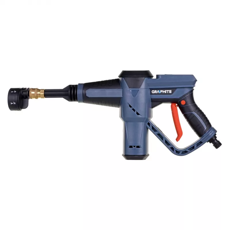 Graphite 58G083 Vysokotlakový čistič Compact Battery 170 l/h Sivý