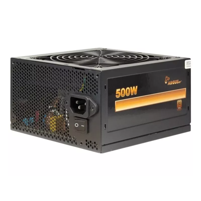 Inter-Tech ArgusNT BPS-500 napájací zdroj 500 W 20+4 pin ATX ATX čierny