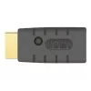 Adaptér HDMI (konektor samec) > HDMI (konektor samica), EDID emulátor (čierny)