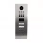 Videodomofón DoorBird D2102KV — nerezová vonkajšia jednotka, IP65, pohybový senzor 10 m, IR LED, PoE (IEEE 802.3af), 10/100 Mbit/s, 131×383×49,6 mm