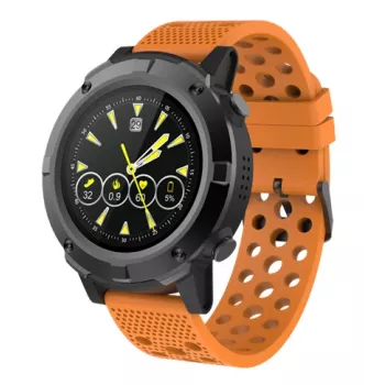 Denver SW-660 GPS smart hodinky, 1,3" AMOLED, oranžový remienok