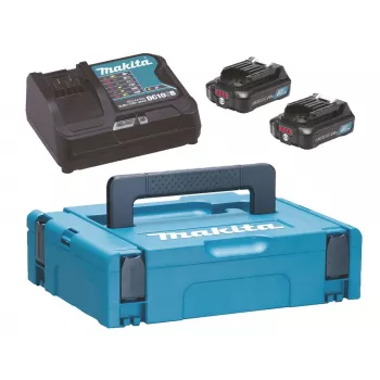 MAKITA SADA NAPÁJANIA 12V 2x2,0Ah (BL1021Bx2+DC10SB) MAKPAC