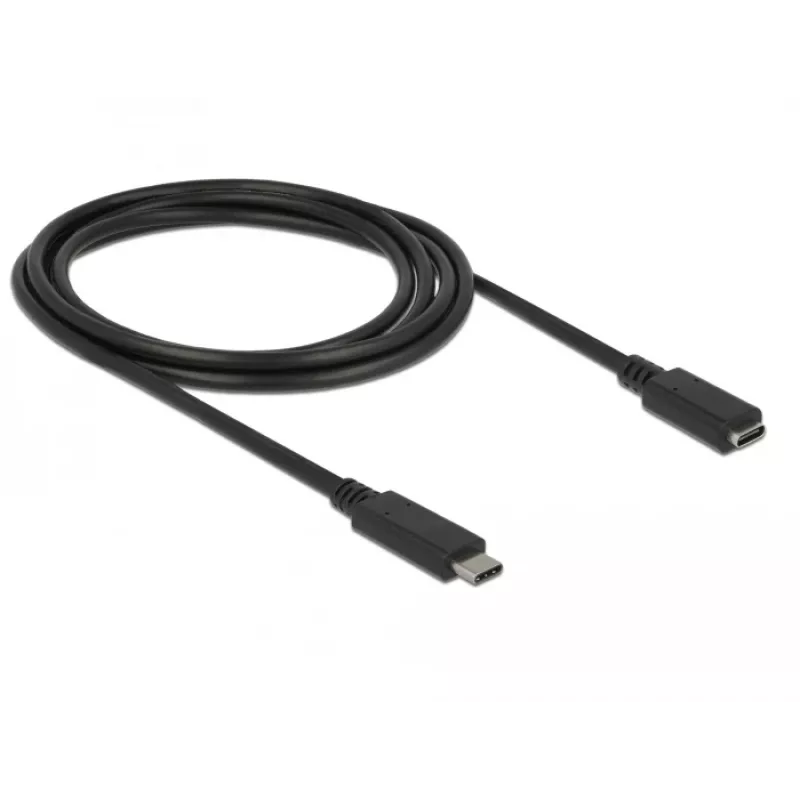 USB kábel DeLOCK SuperSpeed USB 3.2 Gen 1 2 m USB-C čierny