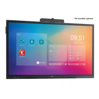 Digital-Signage plochý displej Sharp PN-LC752 75 palcov LCD 4K Ultra HD 3840 x 2160