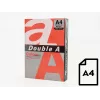Farebný papier Double A, 80g, A4, 500 listov, červená