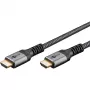 Plus High-Speed HDMI kábel s Ethernetom, 4K @ 60Hz sivý, 0,5 metra