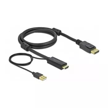 HDMI na DisplayPort kábel DeLOCK 85963 4K 30 Hz 1 m