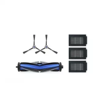Sada príslušenstva Ecovacs DKT060202 pre robotický vysávač — 6 kusov, čierna/modrá/sivá