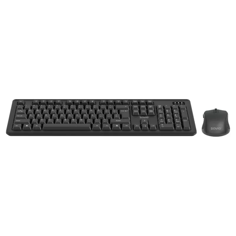 Savio KB-03 klávesnica a myš v cene Home/Office USB QWERTY US angličtina čierna