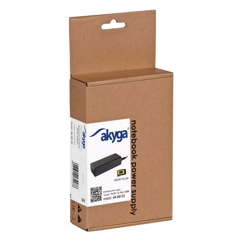 Akyga AK-ND-52 napájací zdroj pre notebook 19,5 V / 6,15 A, 120 W, Slim-Tip konektor, pre Lenovo