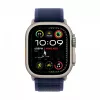 Watch Ultra 2 GPS + Cellular 49 mm Natural Titanium puzdro s Blue Trail Loop - M/L