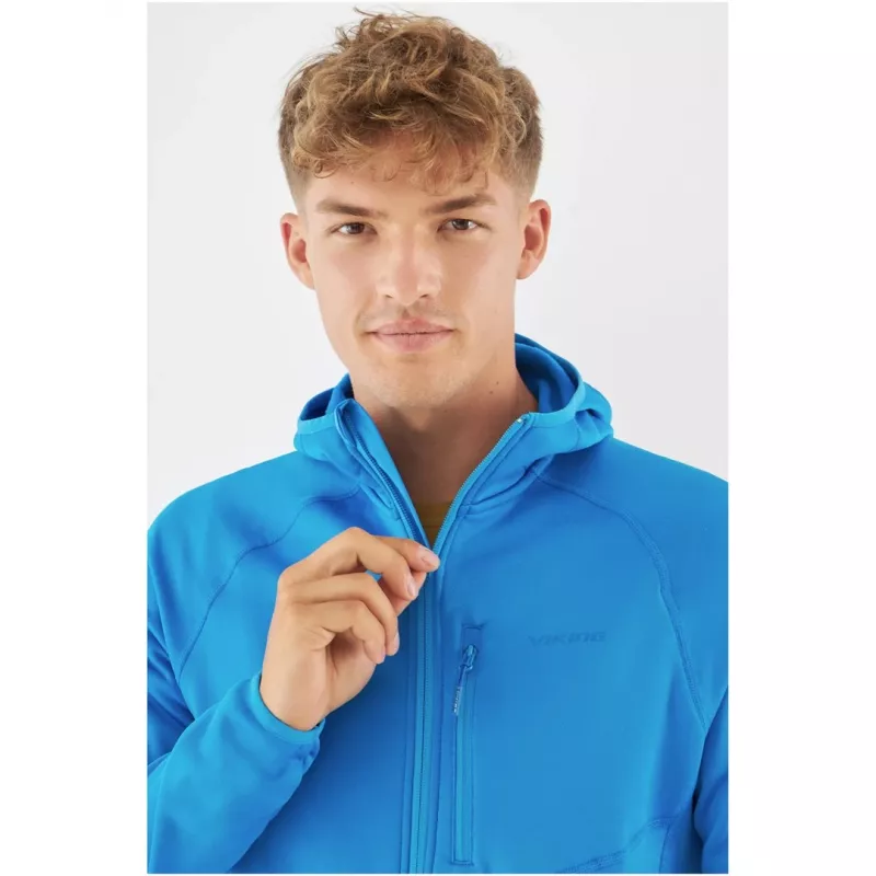 Viking Jukon Hoodie Zip mikina - modrá