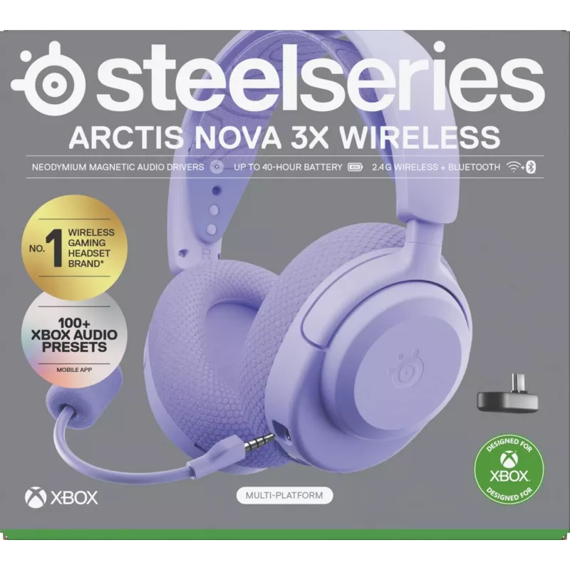 Headset Steelseries Arctis Nova 3X Wireless