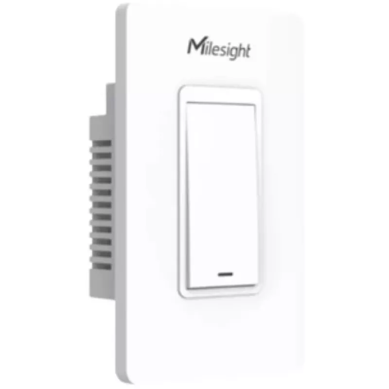 Milesight WS501-868M-3W-W11-EU Nástenný vypínač LoRaWAN, 3-vodičový, 1 tlačidlo