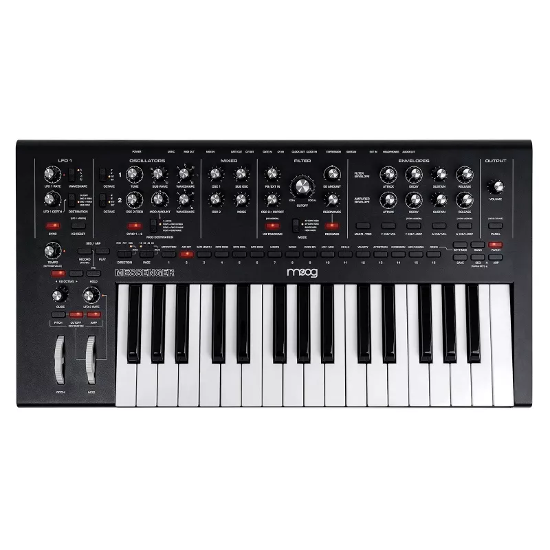 Analógový syntetizér Moog MOOG MESSENGER – monofónny stolný nástroj