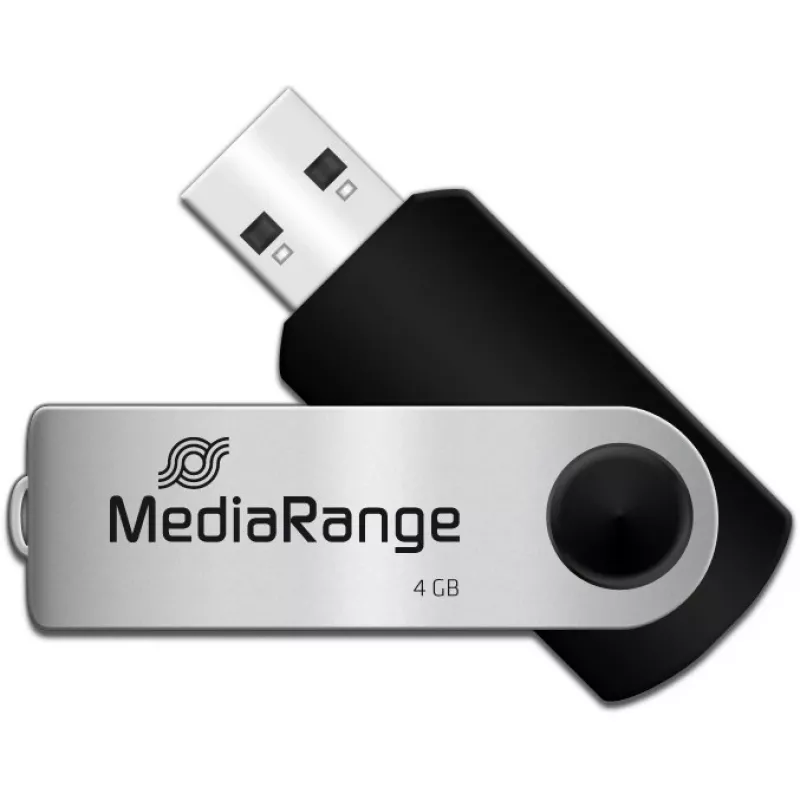 USB kľúč MediaRange 4 GB USB Type-A Micro-USB MR907