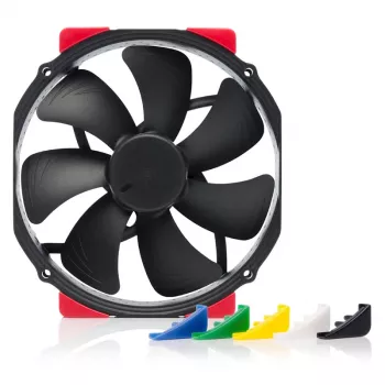 Ventilátor do skrine počítača Noctua NF-A15 HS-PWM chromax.čierna.swap 150 mm, PWM, 300–1500 RPM, 140,2 m³/h, 24,6 dB