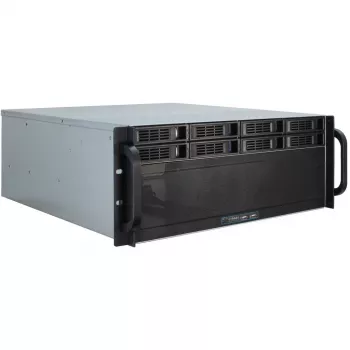 Serverová skriňa Inter-Tech 4U-4408 Rack čierna, strieborná