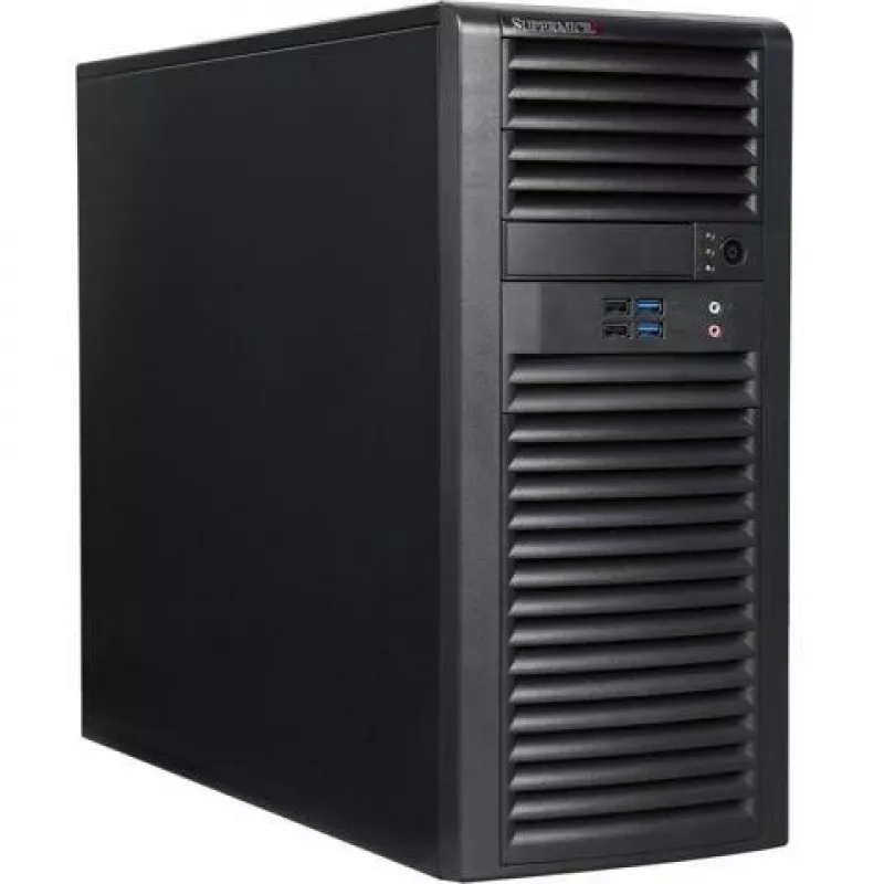 Supermicro SuperChassis 732D4-903B serverové šasi typu tower, E-ATX, 900 W, čierne, USB/audio