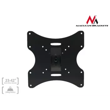 Maclean MC-501A univerzálny nástenný držiak na TV 23-42 palcov, do 30 kg, VESA 200x200, čierny