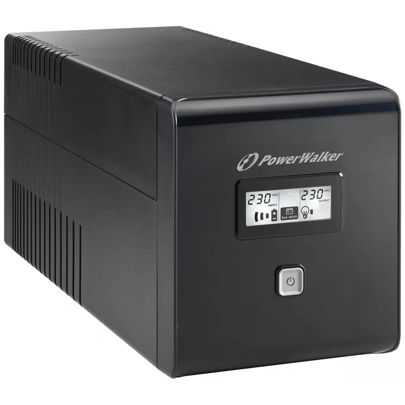 PowerWalker VI 1000 LCD 1 kVA 600 W 4 AC výstupy