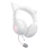 Headset Razer Kraken Kitty V2 Wired USB Type-A biela — circumaurálny, hlavový most, 20–20000 Hz, 2 m kábel
