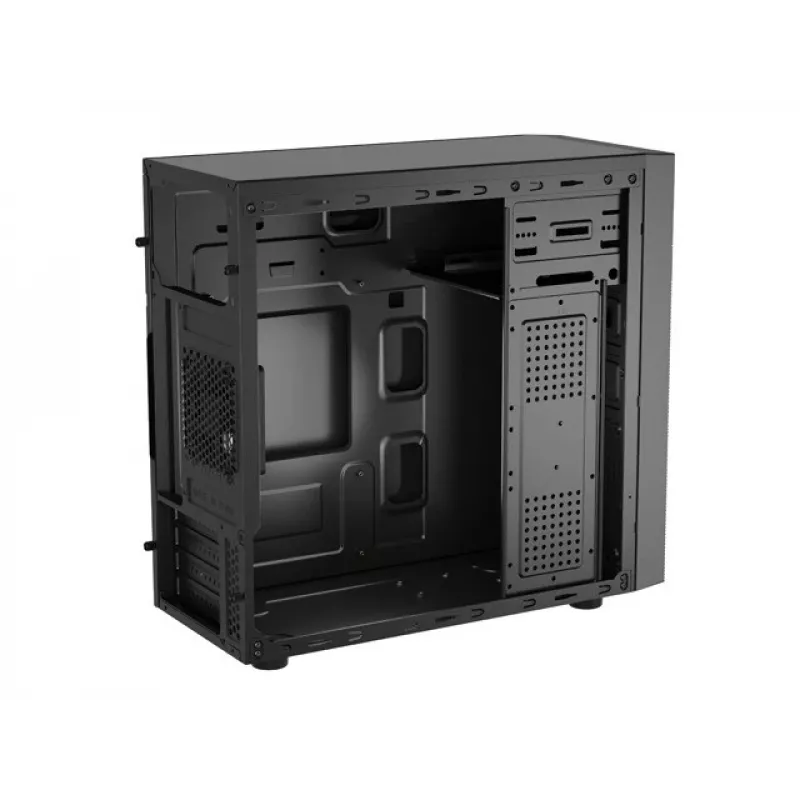 PC skriňa NATEC Helix Mini Tower čierna — microATX/Mini-ITX, 3×3,5