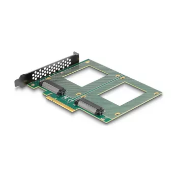 Interný U.2 adaptér DeLOCK 90162 PCIe host rozhranie LED indikátory