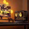 Počítačová skriňa Jonsbo D200 midi-tower mATX temperované sklo mini temp displej čierna