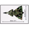 Stavebnica Cobi Blocks Saab AJS 3 Viggen 911-dielna modelárska sada, 911 dielov