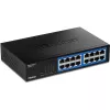 TRENDNET 16-portový Gigabit stolný switch s kovovým puzdrom