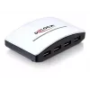 USB hub DeLOCK 4 port 5000 Mbit/s čierny biely