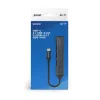 USB 3.0 4-portový hub SAVIO AK-71 s USB-C host, 5000 Mbit/s, 2 roky záruka