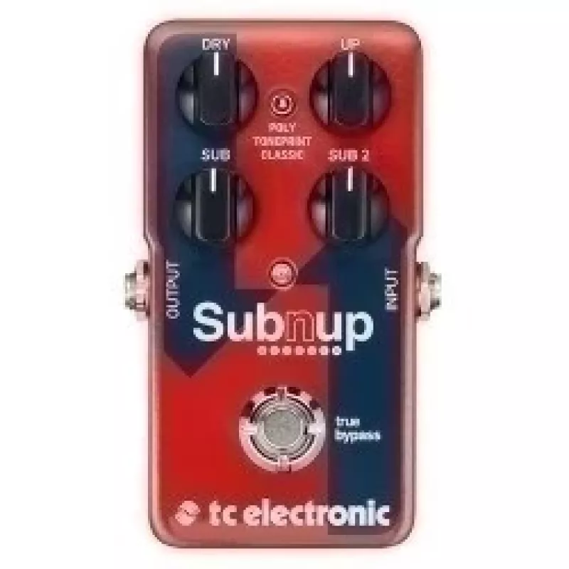 Polyfonický pitch-shifter-octaver pedál TC Electronic Sub 'N' Up (model 000-DDQ00-00010)