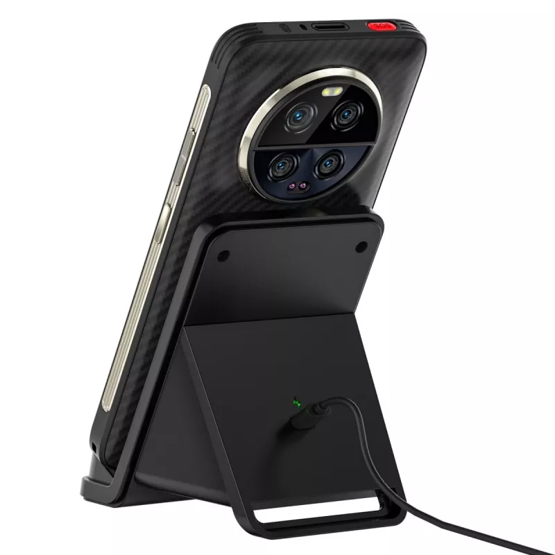 UleFone nabíjačka pre smartfón WCS01 – 50 W USB Type-C, bezdrôtové rýchle nabíjanie, čierna