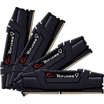 DIMM 64 GB DDR4-3600 (4x 16 GB) Quad-Kit, pamäť čierna, F4-3600C16Q-64GVKC, Ripjaws V, INTEL XMP