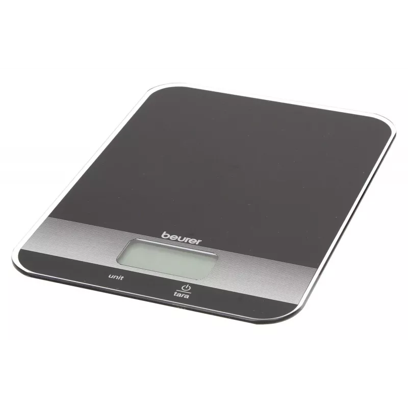 Beurer 70404 kuchynská váha digitálna čierna prenosná 5 kg 200x145x17 mm
