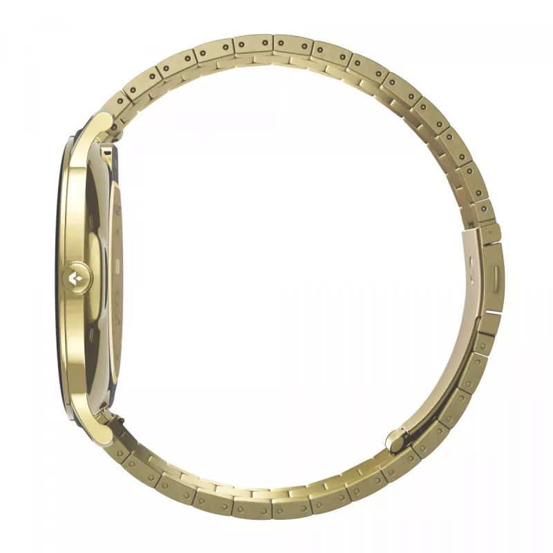 Smartwatch Garett Verona 2 Gold Steel s Bluetooth a meračom srdcového tepu