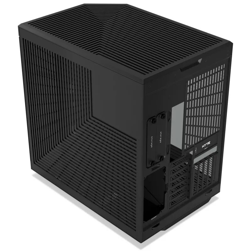 HYTE Y70 CS-HYTE-Y70-B Midi Tower počítačová skriňa, E-ATX, tvrdené sklo, Pitch Black