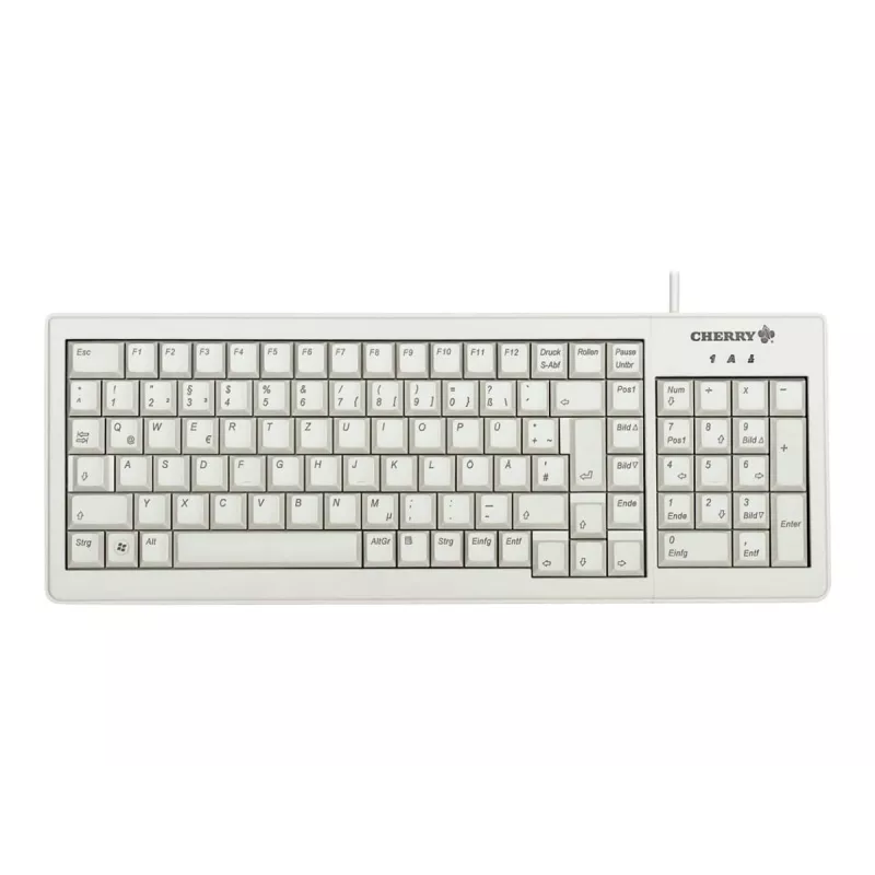 Klávesnica CHERRY XS G84-5200LCMDE-0 sivá QWERTZ