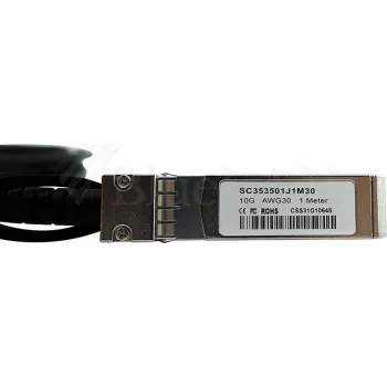 SFP+ kábel priameho pripojenia CBO BlueOptics 2052246-6-BL 2m konektor samec-konektor samec 10 Gbit/s